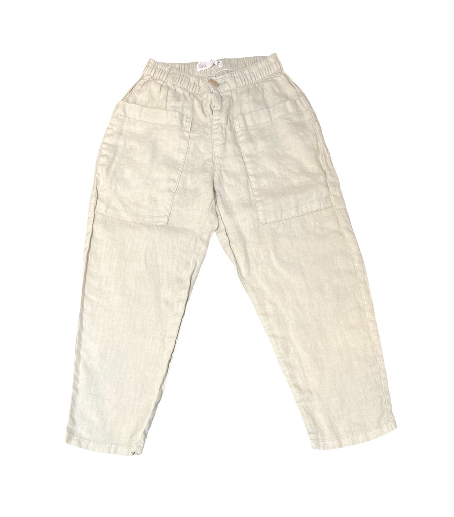 Zara Linen Pants - 4 to 5T - Miena