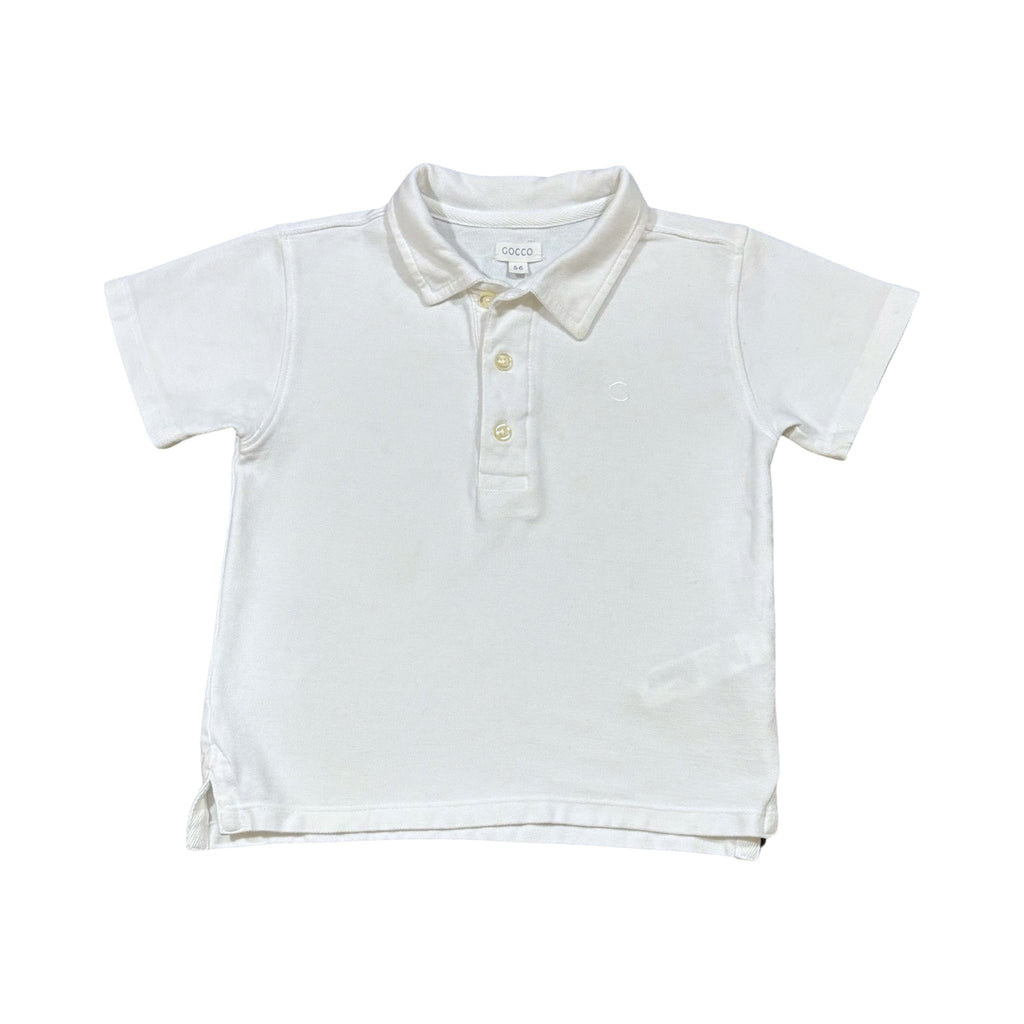 Gocco White Polo 5-6T - Miena