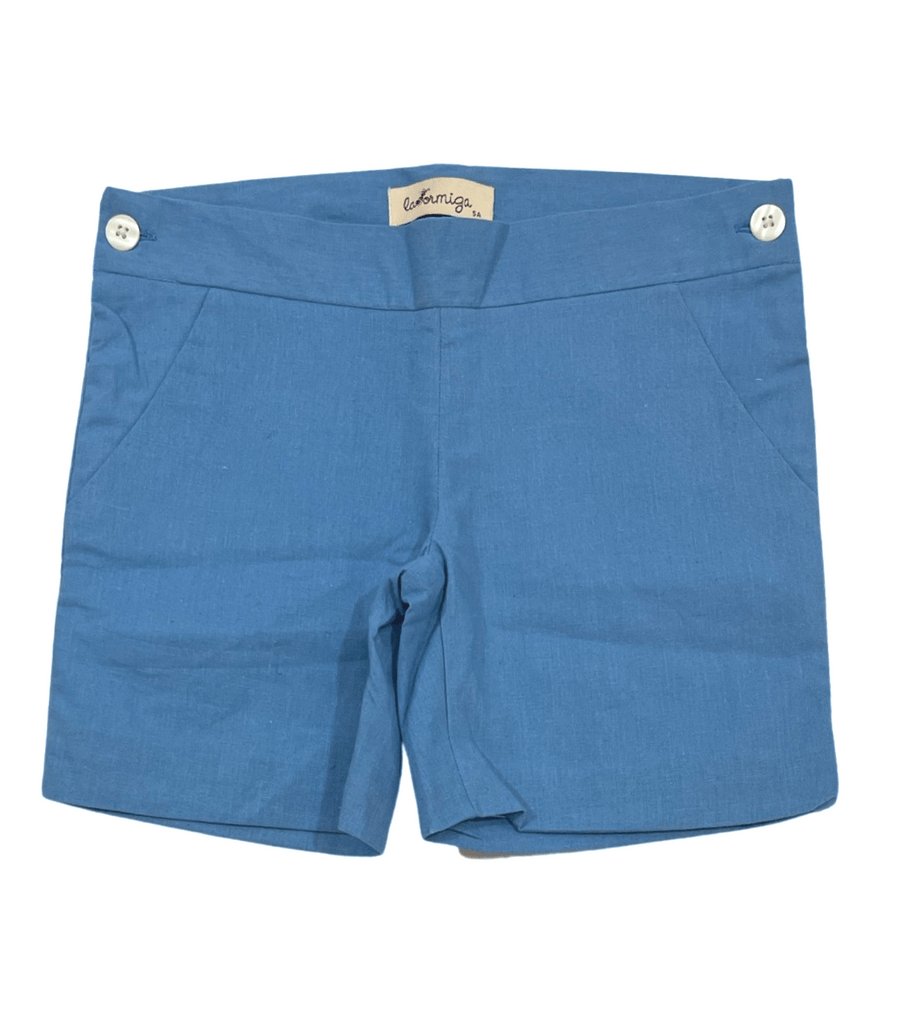 La Ormiga Blue Boys Shorts - 5T - New - Miena