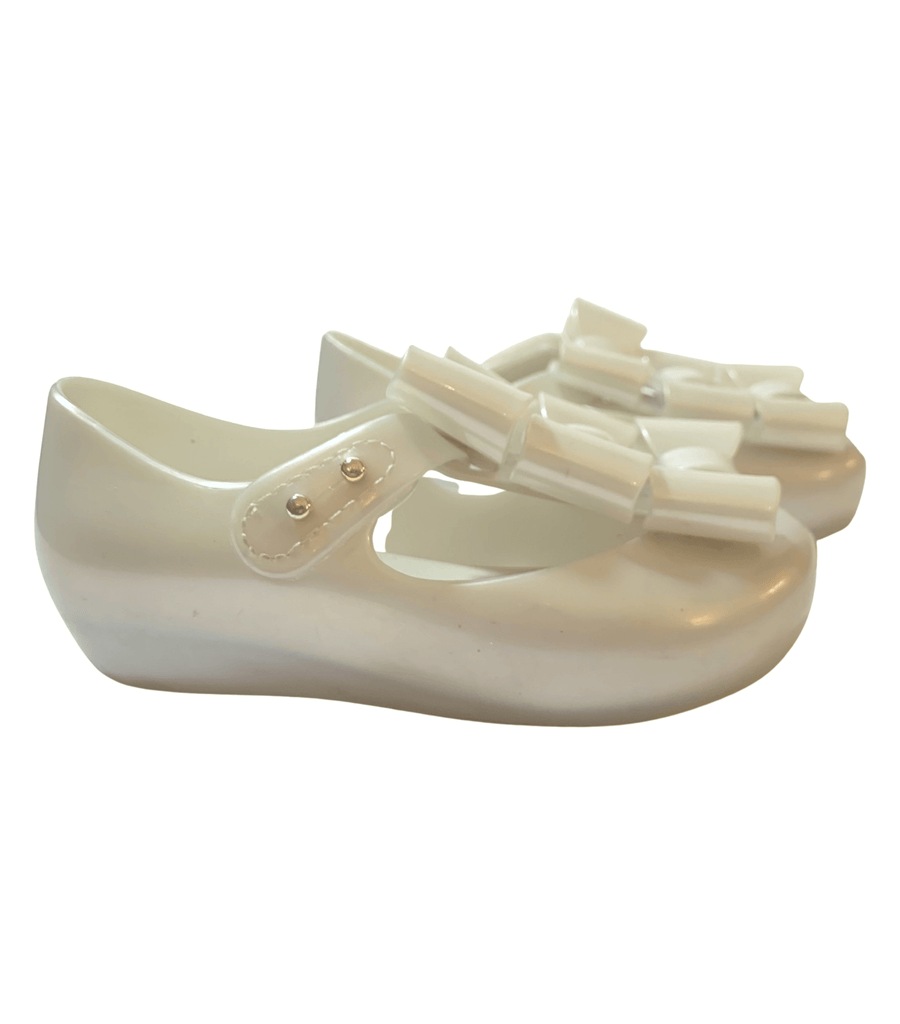 Mini Melissa Triple Bow Ballet Flats - EU25/26 (US 9) - Miena