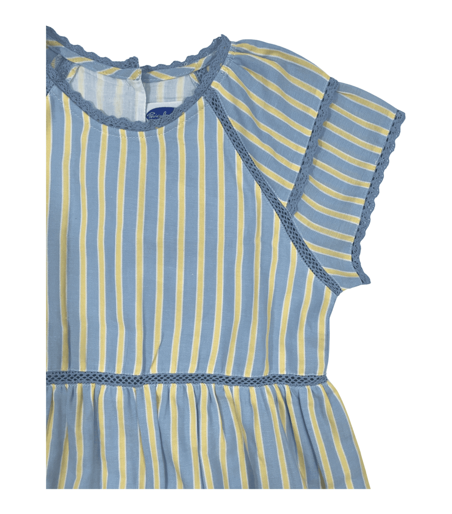 Patricia Mendiluce Blue Stripped Dress - 1OT - New - Miena